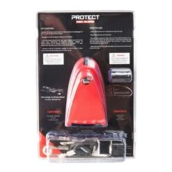 Antivol BLOQUE DISQUE ALARME SRA Rouge KOOROOM -Vélorbain Magasin antivol bloque disque alarme sra rouge kooroom 4