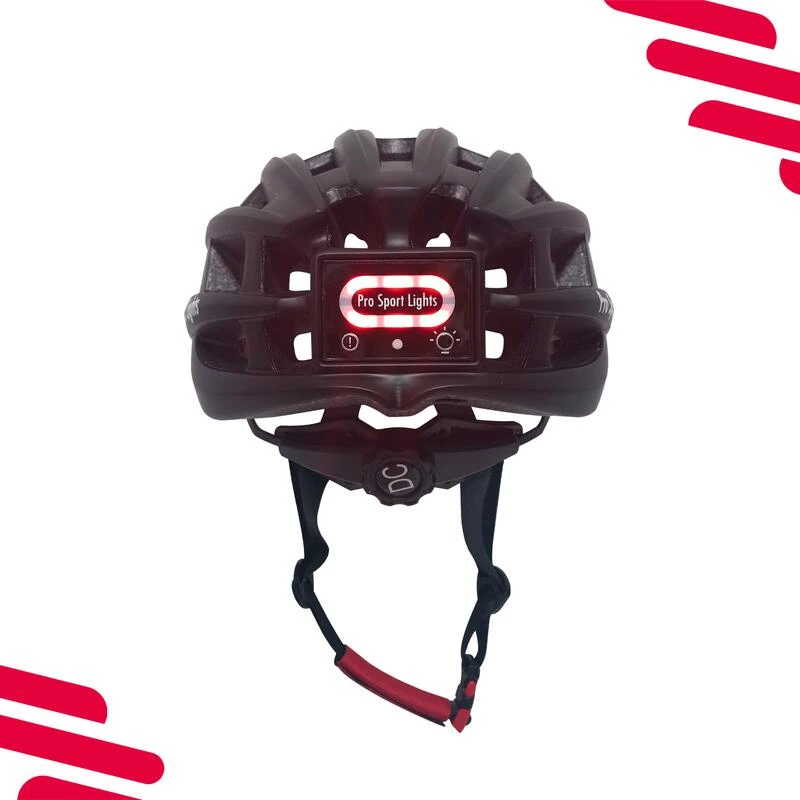 Casque De Vélo Avec éclairage - Eclairage LED - Micro USB Rechargeable 6 Casque De Vélo Avec éclairage - Eclairage LED - Micro USB Rechargeable – Image 4