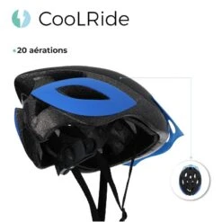 Casque Vélo Adulte 58-62 Cm Multisport Noir/Bleu Avec Visère Intégrée 12 Casque Vélo Adulte 58-62 Cm Multisport Noir/Bleu Avec Visère Intégrée -Vélorbain Magasin casque velo adulte 58 62 cm multisport noirbleu avec visere integree 4