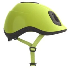 BTWIN CASQUE VELO BEBE 500 FLUO -Vélorbain Magasin casque velo bebe 500 fluo 4