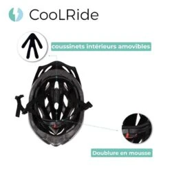 Casque Vélo Junior 54-58 Cm Multisport Orange Avec Visère Intégrée -Vélorbain Magasin casque velo junior 54 58 cm multisport orange avec visere integree 3