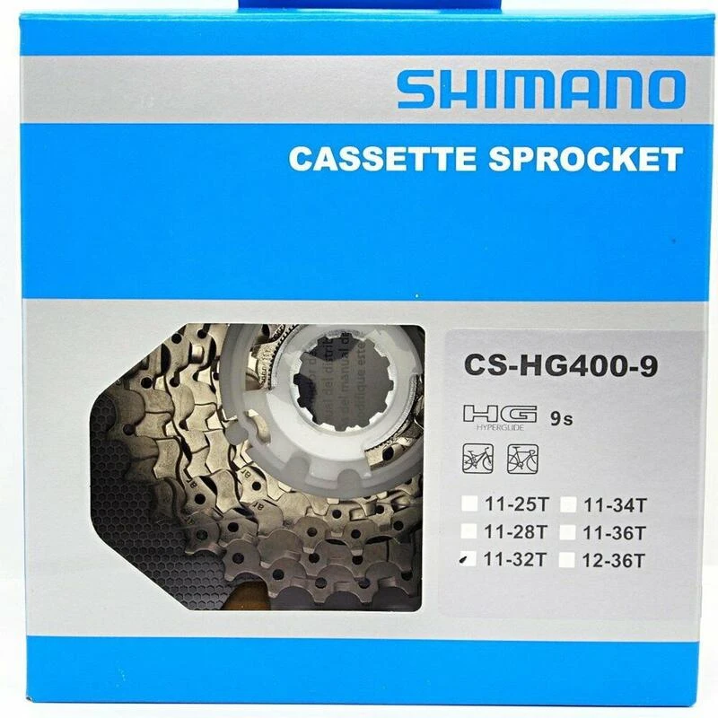 Shimano CASSETTE ALIVIO CS-HG400 9 VITESSES 11x32 4 Shimano CASSETTE ALIVIO CS-HG400 9 VITESSES 11x32 – Image 2