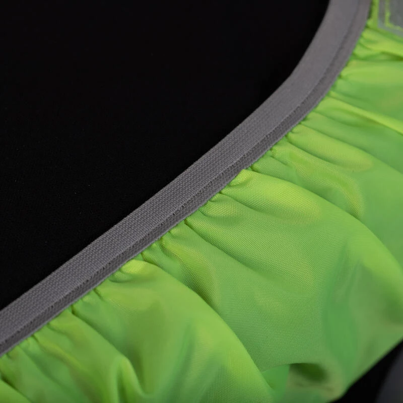 BTWIN COUVRE SAC IMPERMEABLE VISIBILITE JOUR NUIT JAUNE FLUO 7 BTWIN COUVRE SAC IMPERMEABLE VISIBILITE JOUR NUIT JAUNE FLUO – Image 5