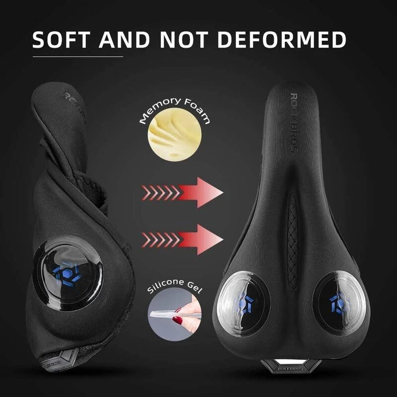 ROCKBROS Couvre Selle En Gel Pour Vélo 6 ROCKBROS Couvre Selle En Gel Pour Vélo – Image 4