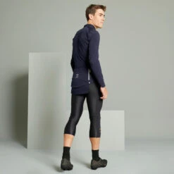 Rockrider Cuissard 3/4 VTT RACE Noir Et Ochre -Vélorbain Magasin cuissard 34 vtt race noir et ochre 7