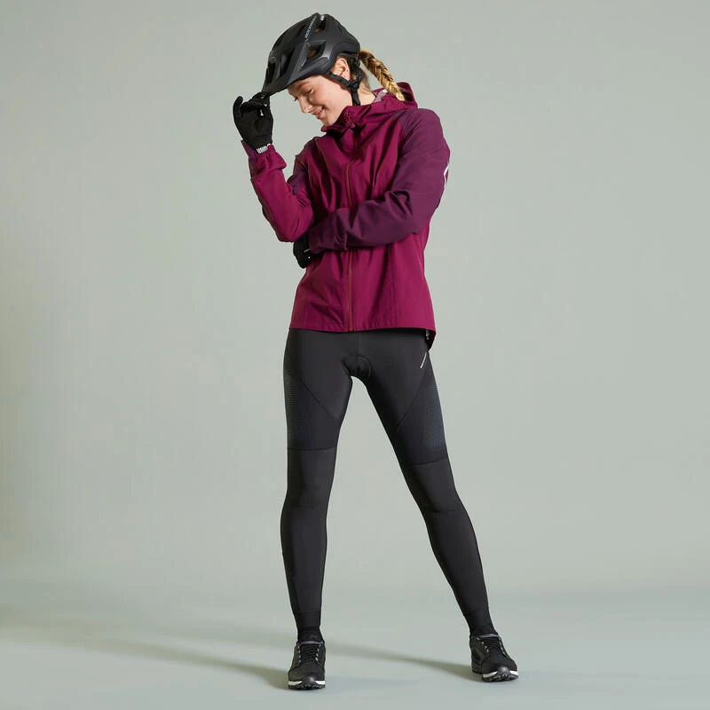 Rockrider CUISSARD LONG HIVER VELO VTT FEMME NOIR 9 Rockrider CUISSARD LONG HIVER VELO VTT FEMME NOIR – Image 7