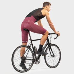 Cuissard Vélo Court Homme Cyclisme BX Bionaz Bordeaux -Vélorbain Magasin cuissard velo court homme cyclisme bx bionaz bordeaux 3