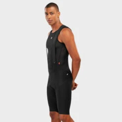Cuissard Vélo Court Homme Cyclisme SRX Pro World Series Noir -Vélorbain Magasin cuissard velo court homme cyclisme srx pro world series noir 2
