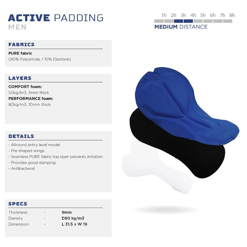 Rogelli Cuissard Velo Homme - Core 5 Rogelli Cuissard Velo Homme - Core – Image 3