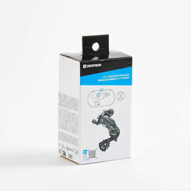 Decathlon DERAILLEUR ARRIERE 3 A 7 VITESSES 4 Decathlon DERAILLEUR ARRIERE 3 A 7 VITESSES – Image 2