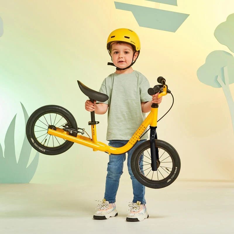 BTWIN DRAISIENNE ENFANT 12 POUCES ALU RUNRIDE 900 ALU JAUNE 12 BTWIN DRAISIENNE ENFANT 12 POUCES ALU RUNRIDE 900 ALU JAUNE – Image 10