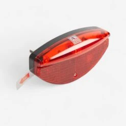 ECLAIRAGE VELO ARRIERE A PILE LED 80MM