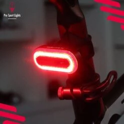 Feu Arrière Rouge - Rechargeable Par USB - Feu De Vélo LED 12 Feu Arrière Rouge - Rechargeable Par USB - Feu De Vélo LED -Vélorbain Magasin feu arriere rouge rechargeable par usb feu de velo led 3