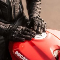 Gants POKER Homme Noir DXR -Vélorbain Magasin gants poker homme noir dxr 2