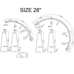 Riverside GARDE BOUE B'ORIGINAL 500 / BTWIN 5 / ORIGINAL 5 7 Riverside GARDE BOUE B'ORIGINAL 500 / BTWIN 5 / ORIGINAL 5 -Vélorbain Magasin garde boue boriginal 500 btwin 5 original 5 2