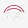 BTWIN Garde Boue Vélo 24 Pouces Rose (par Paire, Vendu Sans Kit De Vis) -Vélorbain Magasin garde boue velo 24 pouces rose par paire vendu sans kit de vis