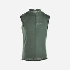 GILET COUPE-VENT VELO ROUTE HOMME - RACER Kaki 9 GILET COUPE-VENT VELO ROUTE HOMME - RACER Kaki -Vélorbain Magasin gilet coupe vent velo route homme racer kaki 2