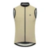Gilet Vélo Coupe-vent Homme Cyclisme V1 Foraker Beige -Vélorbain Magasin gilet velo coupe vent homme cyclisme v1 foraker beige