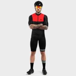 Gilet Vélo Coupe-vent Homme Cyclisme V1 Richmond Noir -Vélorbain Magasin gilet velo coupe vent homme cyclisme v1 richmond noir 3