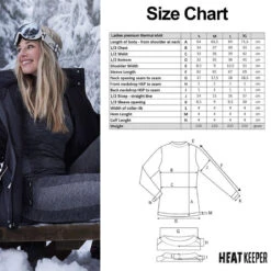 Heatkeeper Sous Vetement Thermique Ensemble Ski Femme Premium Noir 13 Heatkeeper Sous Vetement Thermique Ensemble Ski Femme Premium Noir -Vélorbain Magasin heatkeeper sous vetement thermique ensemble ski femme premium noir 5