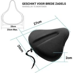 Housse De Selle De Vélo En Gel + Housse De Pluie étanche -Vélorbain Magasin housse de selle de velo en gel housse de pluie etanche 4