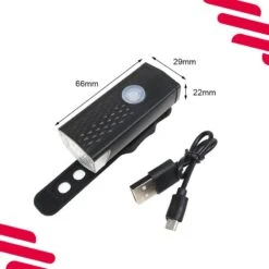Kit D'éclairage LED Pour Vélo - Rechargeable Par USB - 300 Et 120 Lumens 13 Kit D'éclairage LED Pour Vélo - Rechargeable Par USB - 300 Et 120 Lumens -Vélorbain Magasin kit declairage led pour velo rechargeable par usb 300 et 120 lumens 4
