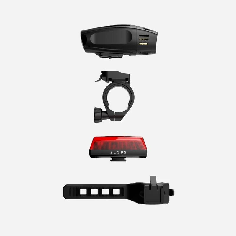 KIT ECLAIRAGE VELO LED ST 920 AVANT ET ARRIERE USB 4 KIT ECLAIRAGE VELO LED ST 920 AVANT ET ARRIERE USB – Image 2