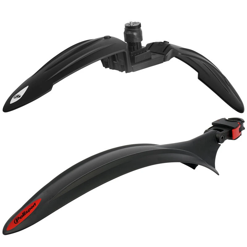 POLISPORT Kit Garde-boue Cross Country Evo VTT, Trekking, Lazer 26" à 29" 2 POLISPORT Kit Garde-boue Cross Country Evo VTT, Trekking, Lazer 26" à 29"
