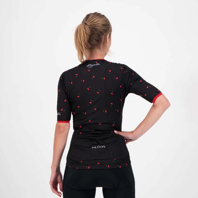 Rogelli Maillot Manches Courtes Velo Femme - Fruity 6 Rogelli Maillot Manches Courtes Velo Femme - Fruity – Image 4