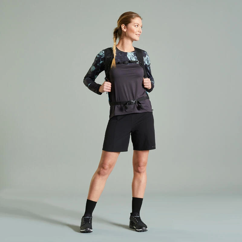 Rockrider MAILLOT MANCHES LONGUES VELO VTT EXPL 500 FEMME NOIR VERT 5 Rockrider MAILLOT MANCHES LONGUES VELO VTT EXPL 500 FEMME NOIR VERT – Image 3