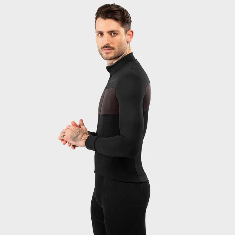 Maillot Vélo Manches Longues Laine Mérinos Cyclisme Homme SRX PRO World Race N 5 Maillot Vélo Manches Longues Laine Mérinos Cyclisme Homme SRX PRO World Race N – Image 3