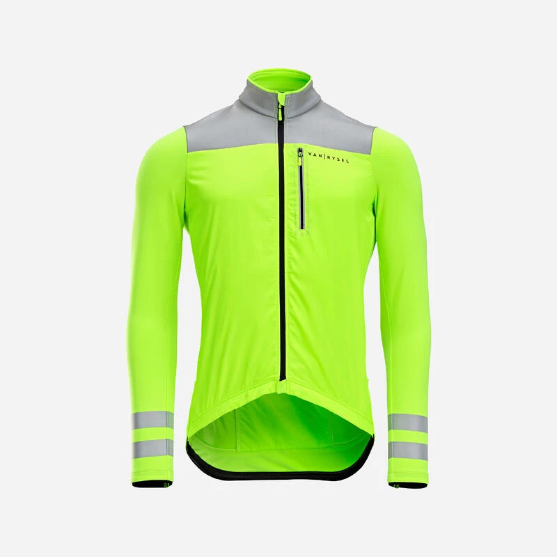 MAILLOT VELO ROUTE MANCHES LONGUES MI-SAISON HOMME - RC500 VISIBLE EN17353 3 MAILLOT VELO ROUTE MANCHES LONGUES MI-SAISON HOMME - RC500 VISIBLE EN17353