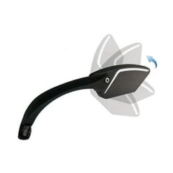 Miroir Edge E -bike Luxury Avec Pince - Verre à Gradation Légère - Montage -Vélorbain Magasin miroir edge e bike luxury avec pince verre a gradation legere montage 2