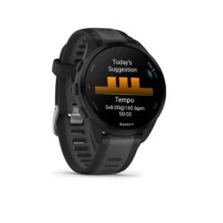 Montre Connectée GPS GARMIN FORERUNNER 165 MUSIC NOIR / GRIS FONCÉ 12 Montre Connectée GPS GARMIN FORERUNNER 165 MUSIC NOIR / GRIS FONCÉ -Vélorbain Magasin montre connectee gps garmin forerunner 165 music noir gris fonce 3