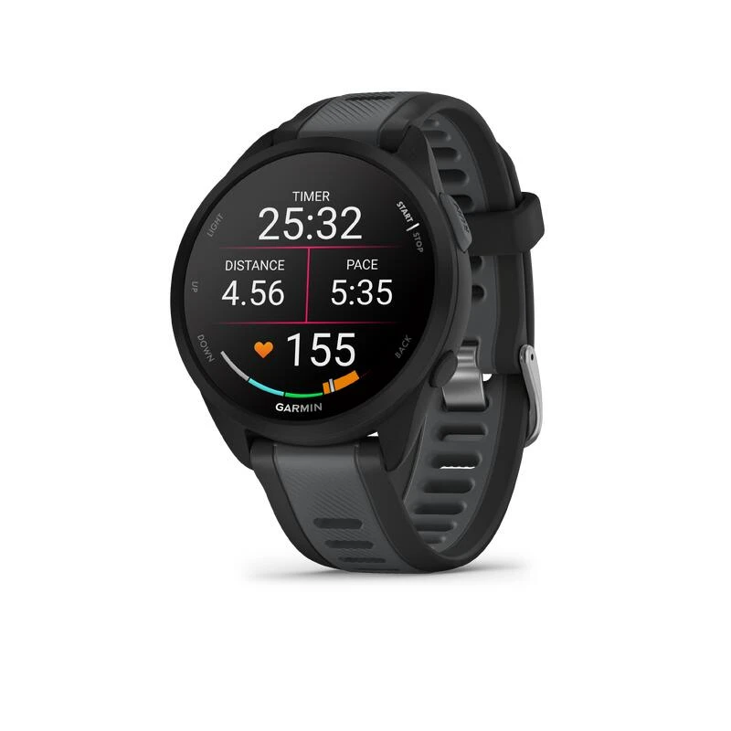 Montre Connectée GPS GARMIN FORERUNNER 165 MUSIC NOIR / GRIS FONCÉ 7 Montre Connectée GPS GARMIN FORERUNNER 165 MUSIC NOIR / GRIS FONCÉ – Image 5