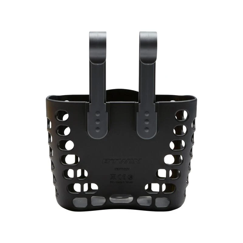 BTWIN PANIER VELO ENFANT NOIR 4 BTWIN PANIER VELO ENFANT NOIR – Image 2