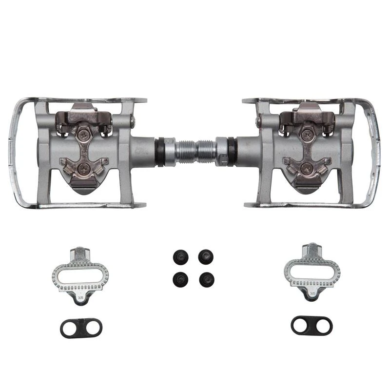 PÉDALES PLATES AUTOMATIQUES VÉLO VTT SHIMANO M324 SPD ALU 4 PÉDALES PLATES AUTOMATIQUES VÉLO VTT SHIMANO M324 SPD ALU – Image 2