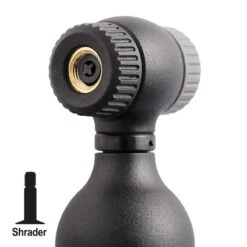 Riverside POMPE A MAIN VTC NOIRE 12 Riverside POMPE A MAIN VTC NOIRE -Vélorbain Magasin pompe a main vtc noire 2