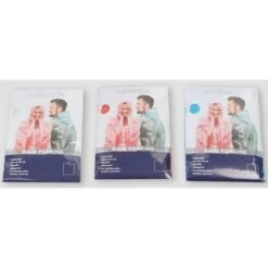 Poncho De Pluie Taille Unique Bleu Transparent -Vélorbain Magasin poncho de pluie taille unique bleu transparent 2