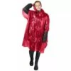 Poncho De Pluie Taille Unique Rouge Transparent 2 Poncho De Pluie Taille Unique Rouge Transparent -Vélorbain Magasin poncho de pluie taille unique rouge transparent