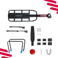 Vélorbain Magasin -Vélorbain Magasin porte bagage et garde boue porte bagage arriere avec qr 1