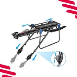 Porte-Bagage Et Garde-boue - Porte-Bagage Arrière Avec QR 13 Porte-Bagage Et Garde-boue - Porte-Bagage Arrière Avec QR -Vélorbain Magasin porte bagage et garde boue porte bagage arriere avec qr 4