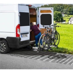Porte-vélos LAS SD260 Pour 2 Vélos Spécial Portes Battantes Fourgon -Vélorbain Magasin porte velos las sd260 pour 2 velos special portes battantes fourgon 2