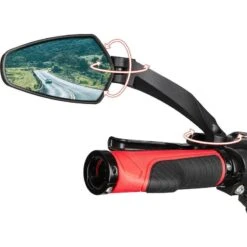 Rétroviseur De Vélo Gauche - Réglable - Convient Pour E-bike, Speed ​​​​pedelec -Vélorbain Magasin retroviseur de velo gauche reglable convient pour e bike speed pedelec 1