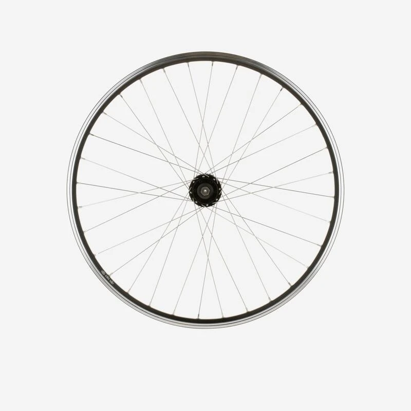 Rockrider ROUE VTT AVANT 26" DOUBLE PAROI FREINAGE DISQUE/V-BRAKE ET ATTACHE RAPIDE 3 Rockrider ROUE VTT AVANT 26" DOUBLE PAROI FREINAGE DISQUE/V-BRAKE ET ATTACHE RAPIDE