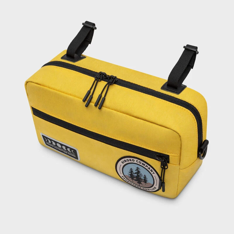 Sacoche De Guidon Gravel Cyclisme Homme Et Femme Yellowstone Jaune 5 Sacoche De Guidon Gravel Cyclisme Homme Et Femme Yellowstone Jaune – Image 3