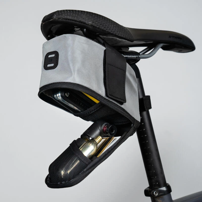 Riverside SACOCHE DE SELLE EASY L 1L RÉFLÉCHISSANTE 4 Riverside SACOCHE DE SELLE EASY L 1L RÉFLÉCHISSANTE – Image 2