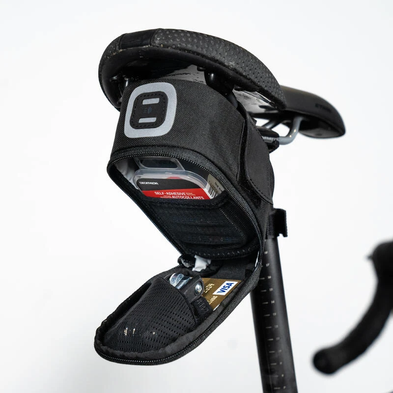 Riverside SACOCHE DE SELLE EASY M 0.6L NOIR 4 Riverside SACOCHE DE SELLE EASY M 0.6L NOIR – Image 2