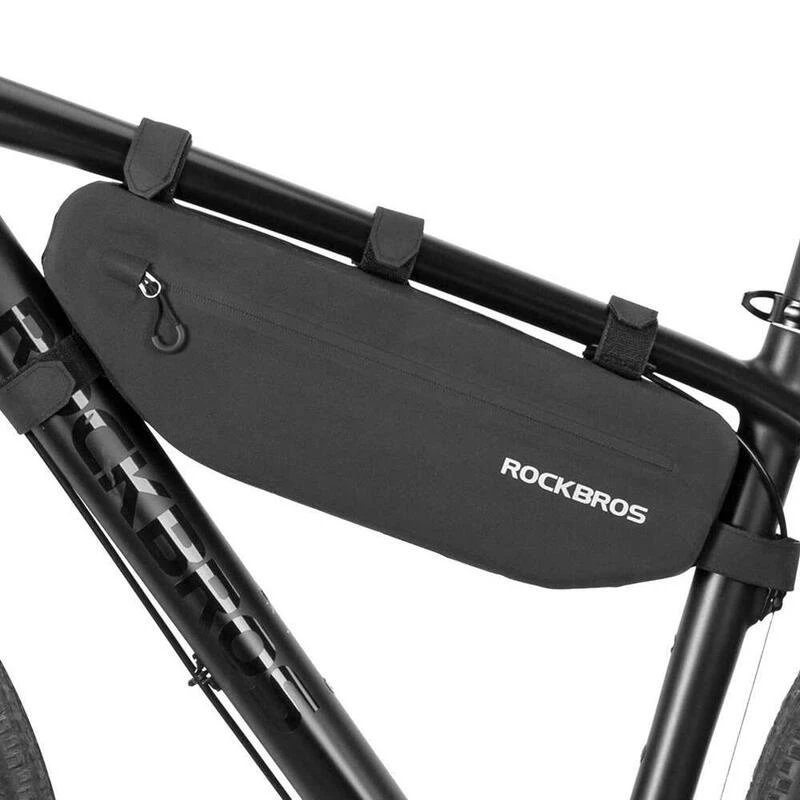 ROCKBROS Sacoche Vélo De Cadre As043 Noir 3 ROCKBROS Sacoche Vélo De Cadre As043 Noir