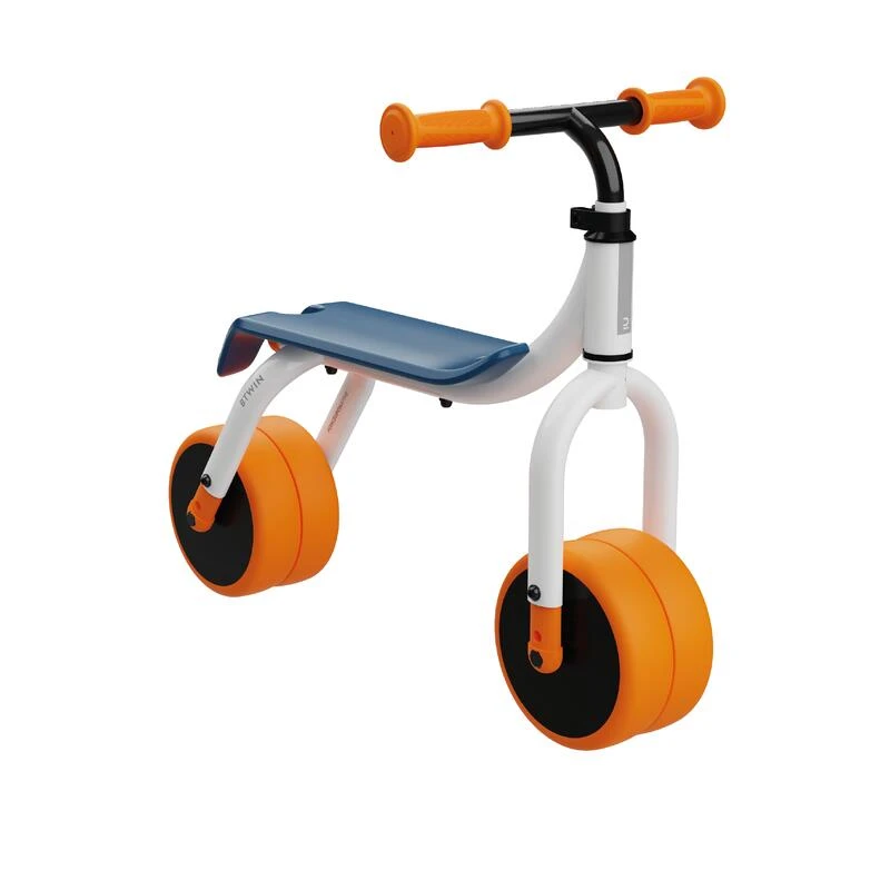BTWIN Seconde Vie - PORTEUR EVOLUTIF DRAISIENNE 2EN1 - BLANC/ORANGE - EXCELLENT 4 BTWIN Seconde Vie - PORTEUR EVOLUTIF DRAISIENNE 2EN1 - BLANC/ORANGE - EXCELLENT – Image 2